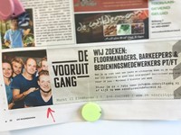 Vooruitgang Eindhoven advertentie krant